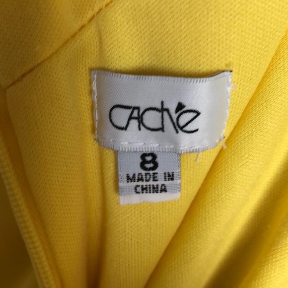 Yellow Cache Formal Dress - Picture 9 of 9